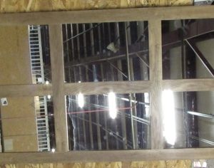 Closet - Mirrored Door - .708" x 31 1/2" x 62" - Carb 2 - Assembled Wardrobe - Zinfandel Cherry