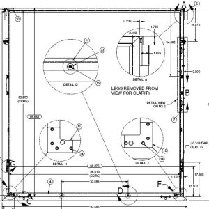Garage - Ramp Door - Azetec Gray - w/Patio - Zero Gravity