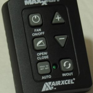 Switch - Wall Control - 6 Key - Full Function - Intake/Exhaust - Black