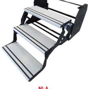 Step - Triple - 9" Drop - Alum - Extruded - TS - HR - 99324EXTALC1