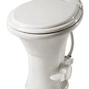 Toilet - Dometic 301 - w/o Hand Spray - White - Plastic - 12 Per Returnable Pallet