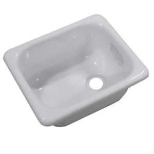 Sink - Utility - ABS - Smooth - White