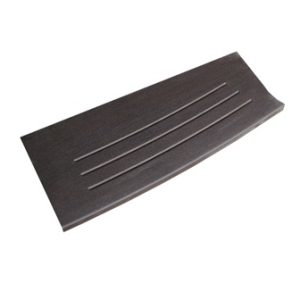 MDF - Step - Tread - 1 1/4" x 11 1/2" x 29" - Pressed - C2 - Round Over - Textured Velvet Wenge 3D - Rev E