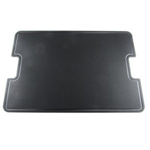 Cover - Sink - .25" x 23.28" x 15.28" - w/Drain Groove - 1 pc - Black