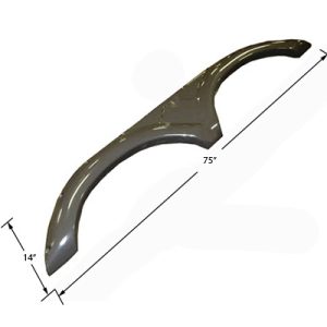 Fender - Skirt - LG - Montana - Brushed Nickel - SM