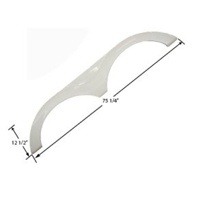 Fender - Skirt - Tandem - Redwood - White Smooth