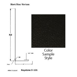 Skirt - Metal - 030 - 22 1/2" x 160" - HD-121 - Black - TP SE