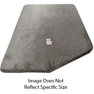 Mattress - Bunk - 2 1/2" x 50" x 72" - w/28 1/2" x 10" RH Angle - 1S-ST - Teddy Bear Charcoal