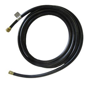 Hose - LP - 3/8" Gas Hose - 160" Long - TPR -  w/3/8" SAE - Swivel Both Ends