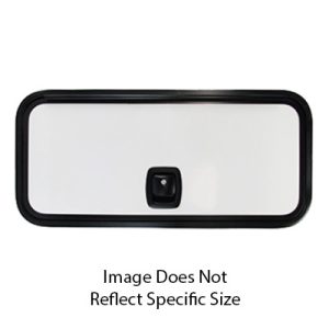 Baggage - Door - TH - 36" x 18" - Vixen Polar White HG - Polar White SG - w/Black Trim - 1S