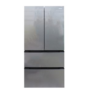 Refrigerator - 19.6 Cu Ft - 12V - Furrion Arctic - French Doors - Ice Maker - Glass Doors - Stainless Steel - FCR20DCAFA-SG