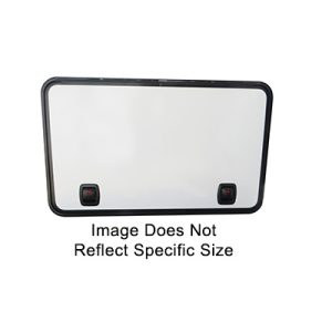 Baggage - Door - TH - 44" x 22" - RD4 - SD - VXNPWH - BK - F.625x2 - PO - POLSERW - EXA - 2-LK611 - 600 Series
