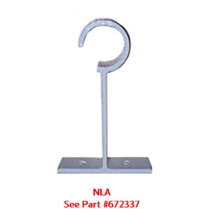 Rod - Stanchion - Center Support - White
