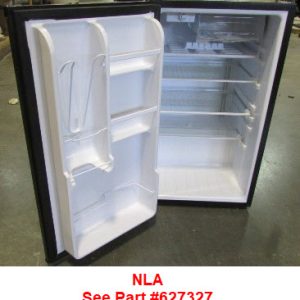 Refrigerator - 4.0 Cu Ft - LH - Black - w/Freezer
