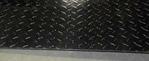 Siding - 024 - 26" x 96" - w/1" - 90° Break - Black - TE