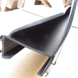 Seal - Co-Extruded - Double Wiper - For 2"+ Walls - 168" - Black