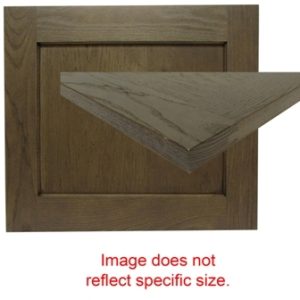 Cabinet - Door - M&T - FPSQ - 9 3/4" x  36 3/4" - C2 - LC - w/MDF Face - G2S - E2W - Hideout Walnut