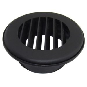 Grill - Vent Cover - 4" - Thermovent - Black - 100/Bx