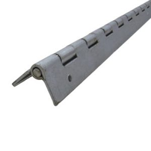 Hinge - Piano - 72" - w/Holes - Fab & Zinc Coat