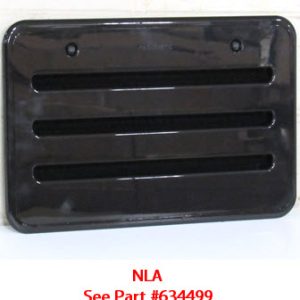 Refrigerator - Sidewall Vent - Lower - Black - 24" - 13013