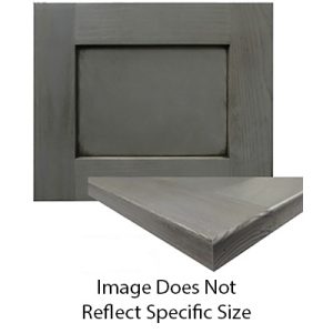 Cabinet - Door - FPSQ - 14" x 24" - Carb 2 - Ash - Shaker - Wiley Oak - Glaze