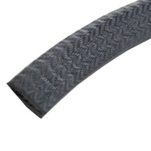 Trim - Edge Protector - PVC - .610"H x .275"W x .087"O - Black - 328'/Case