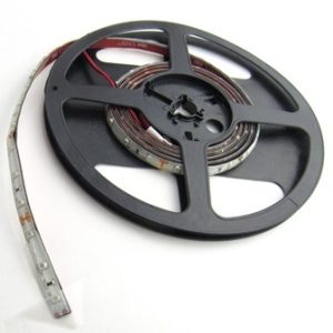 Light - Strip - 61" - LED - 12V - 3M Adhesive - Black FPC - TF3528 - IP66 - Exterior - w/12" Lead - Amber - Import