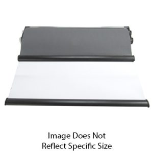 Shade - Roller - Day/Night - 62" x 37" - Value Line - 3 Ply - Graphite Screen/Midnight