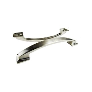 Door - Pull - 128MM - Decorative - Brushed - Satin Nickel
