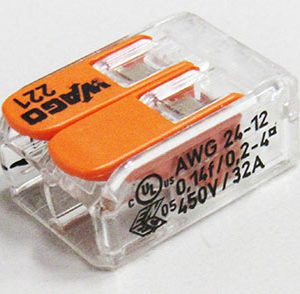 Terminal - Wago - 12Ga - 2 Wire Splicing - 221-412-VE00-2500