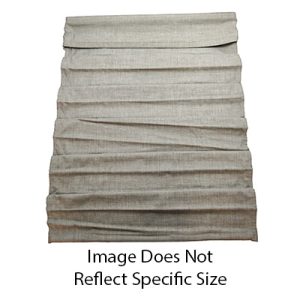 Shade - Roman - 64" x 39" - Stone Gray - w/Return - Import