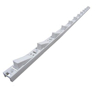 Bracket - Shelf - Adjustable - 24" - Plastic - White