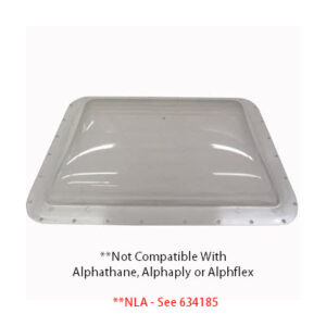 Skylight - 14" x 22" - Outer Dome - Injected Polycarbonate