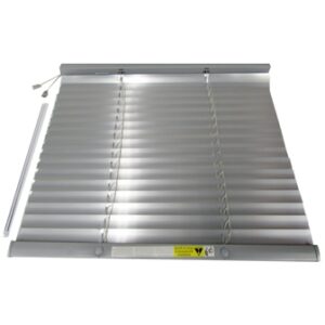 Blind - Mini - 38" x 17" - 1" Alum - Brushed Nickel