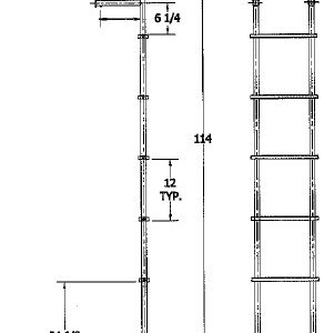 Ladder - 8 Step - BDA - Alpine