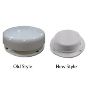 Vent - Roof - Attic Mushroom Vent Cap - White
