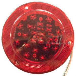 Light - Tail - 4" - Round - 20 LED - w/Reflex Reflector - Stop/Tail/Turn