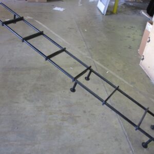 Ladder - 6 Step - Black - Right Side