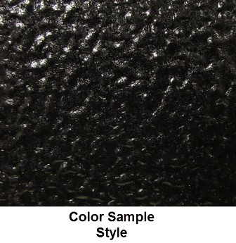 Siding - 019 - 26" x 81 1/2" - LGB - SE - Slideout Endwall - 2.8mm Fiberloc - w/Film - Black - TP