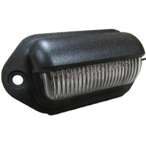 Light - Courtesy - 12v - Surface Mount - Blue LED - Black Bezel