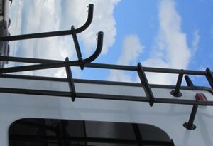 Ladder - 6 Step - Hinged - Black - KS159