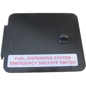 Fuel Station - Control Panel - Door Only - w/Pin Set Kit - Black
