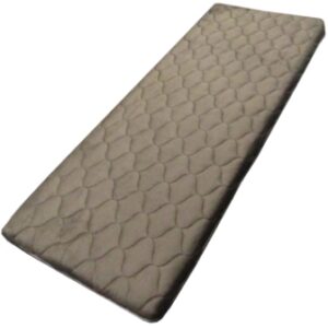 Mattress - Bunk - 3" x 28" x 66" - Std Core - 1S Smooth - Teddy Bear Grey