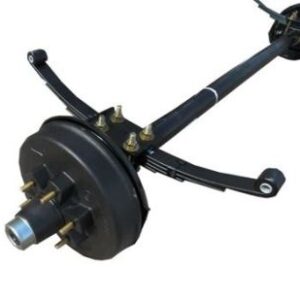 Axle - 5100# - Straight - Overslung - 85" Hub Face - LCI52-SB-85-68.5-NOSP-OS-L-65516-7225-18PT-CAP 5100#