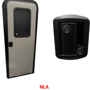 Entrance - Door - 28" x 72" - RH - FB - BH - HHS8383 - ISPL - BKG - NOB - STDBBOB - BKP - STRUT1 - NT