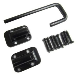 Bar Lock - Door Latch - Black