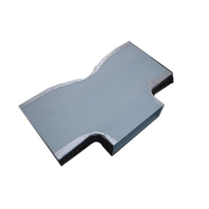 Duct - A/C - WYE - 2 1/8" x 8 3/4" - Cool Blue
