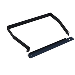 Strap - Double Battery Box Lock - Top and Bottom - Black