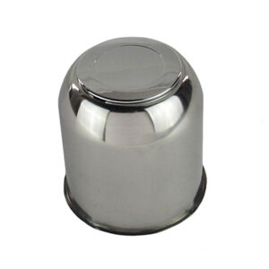 Tire - Hub Cover - 4/250 - 6 Lug - Stainless Steel - Lug Open - w/ABS Chrome Insert