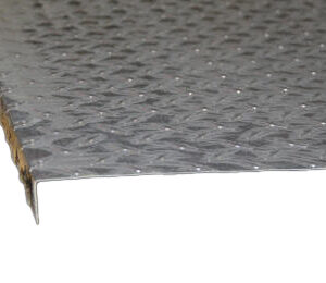 Siding - 025 - 18" x 96" - Bright Annodized Tread  - Diamond Plate